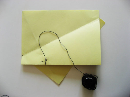 Ako vyrobiť šarkana z papiera - ako napojiť lanko